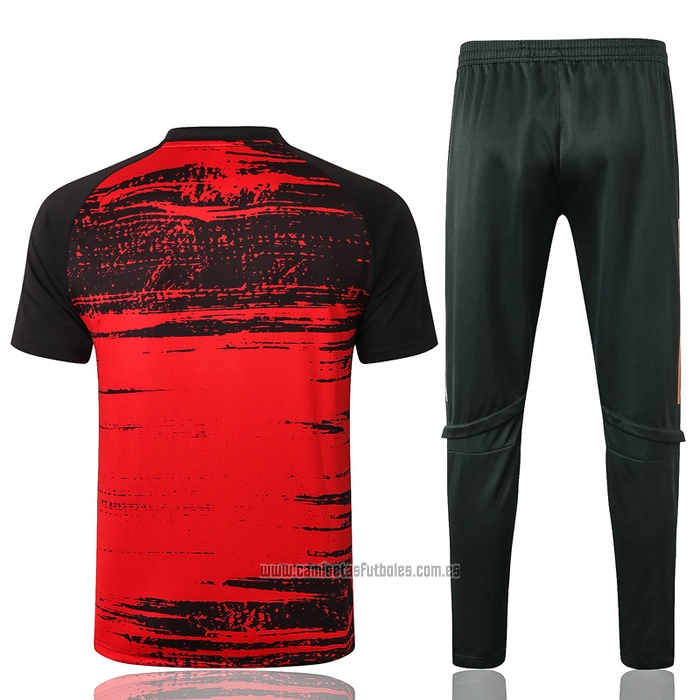 Chandal del Manchester United Manga Corta 2020-2021 Rojo